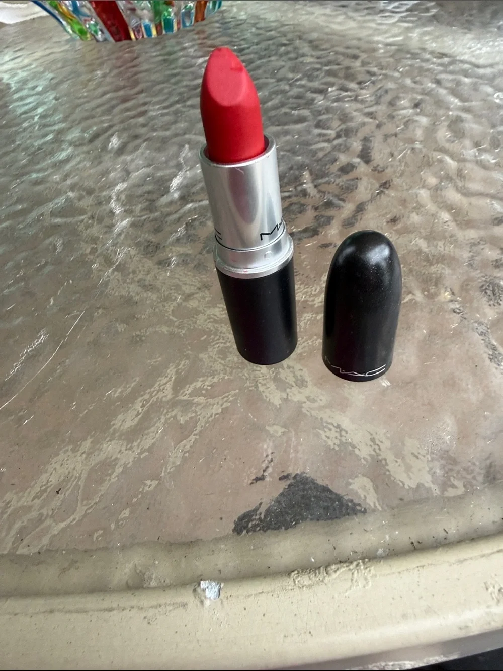 MAC Cosmetics rich red